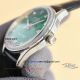 AAA replica Rolex Datejust green dial diamond bezel leather strap watch (5)_th.jpg